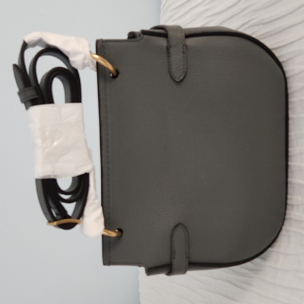 Mulberry Charcoal Leather Crossbody Bag - Picture 2 of 5